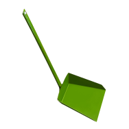 Совок САДОВЫЙ №3 (с длинной ручкой, цвет-зелёный)